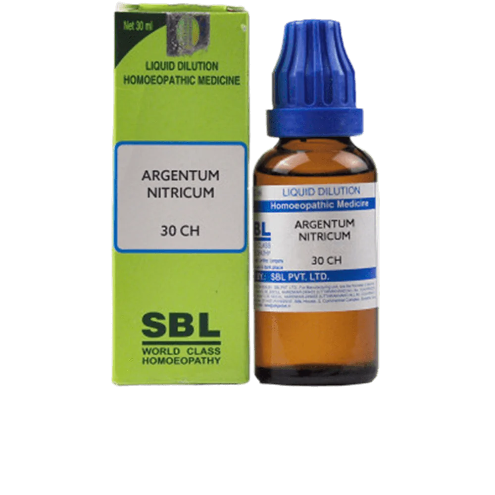 SBL Homeopathy Argentum Nitricum Dilution, 30 CH - 30ml-1.webp